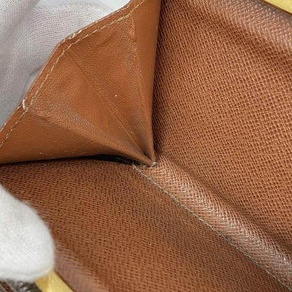 Louis Vuitton Wallet Monogram Portefeuille Viennois M61674 Brown Ladies