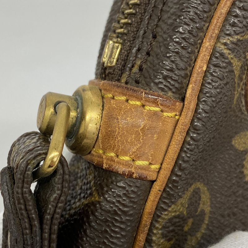 Louis Vuitton Clutch Bag Monogram Marly Dragonne GM M51825 Brown Men's