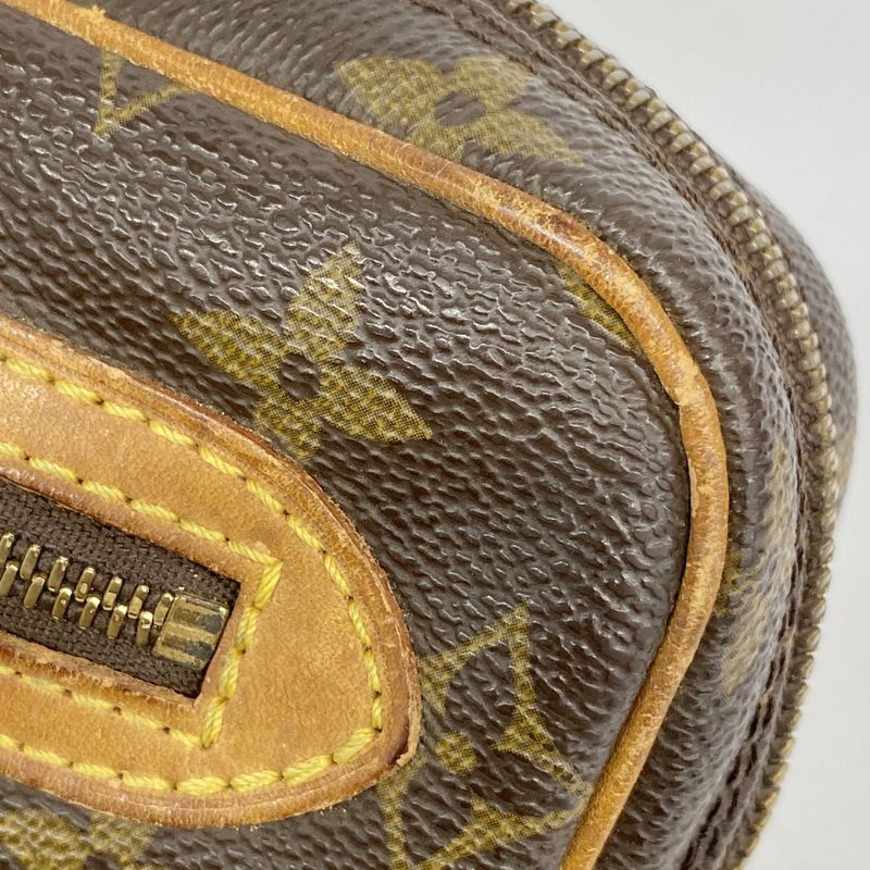 Louis Vuitton Clutch Bag Monogram Marly Dragonne GM M51825 Brown Men's