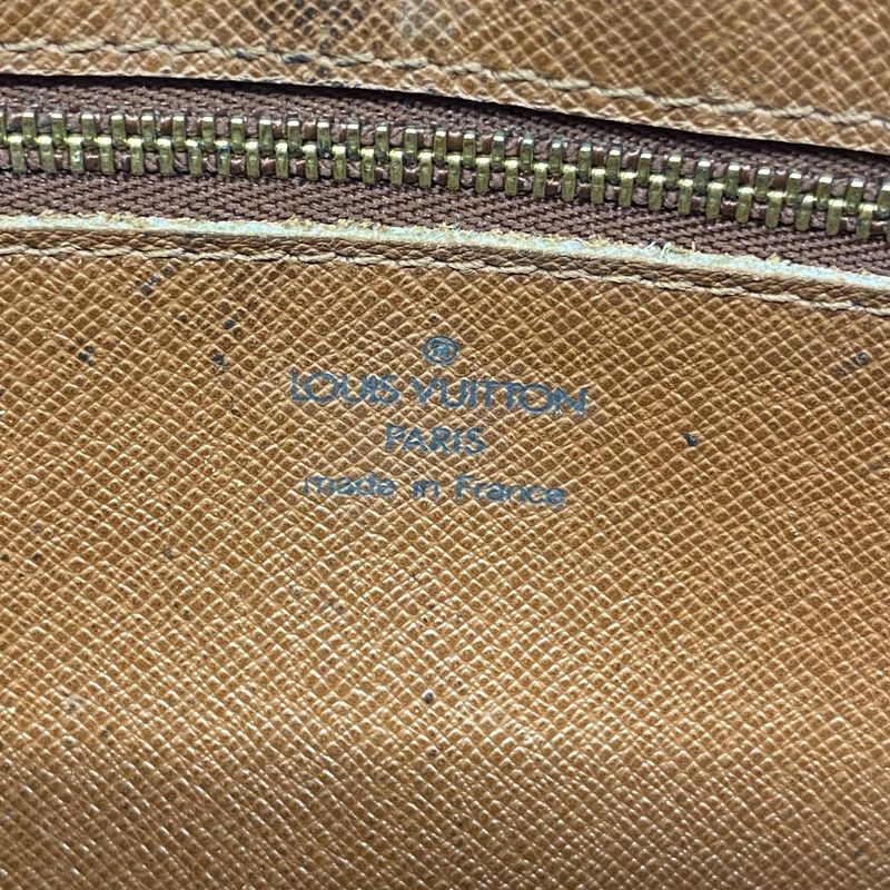 Louis Vuitton Clutch Bag Monogram Marly Dragonne GM M51825 Brown Men's