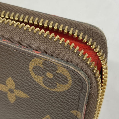 Louis Vuitton Long Wallet Monogram Flower Charm Portefeuille Cles M62940 Brown