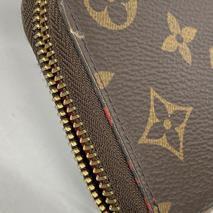 Louis Vuitton Long Wallet Monogram Flower Charm Portefeuille Cles M62940 Brown