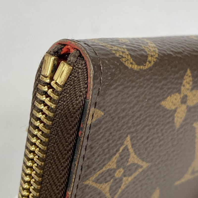 Louis Vuitton Long Wallet Monogram Flower Charm Portefeuille Cles M62940 Brown