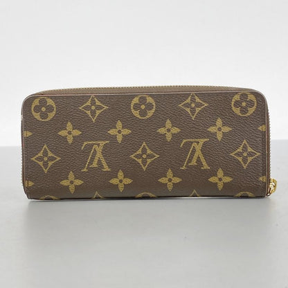 Louis Vuitton Long Wallet Monogram Flower Charm Portefeuille Cles M62940 Brown