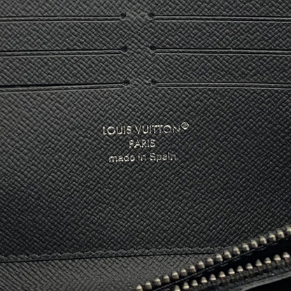 Louis Vuitton Long Wallet Monogram-eclipse Zippy Wallet Horizontal M11611 Black