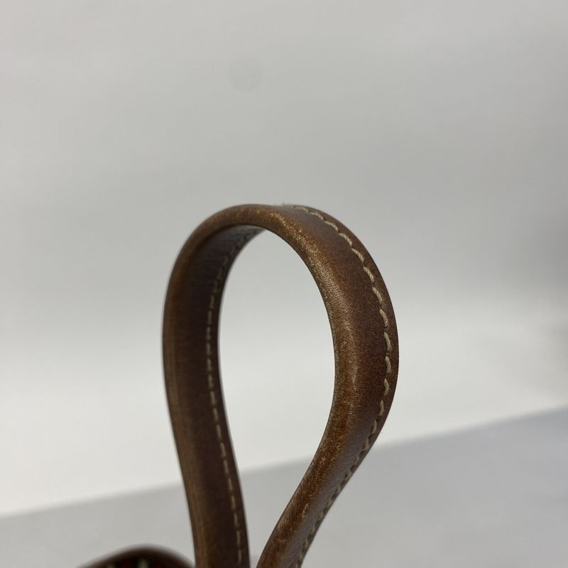 Gucci Shoulder Bag GG Canvas Interlocking G 169947 Canvas Brown Chien Pan Gold