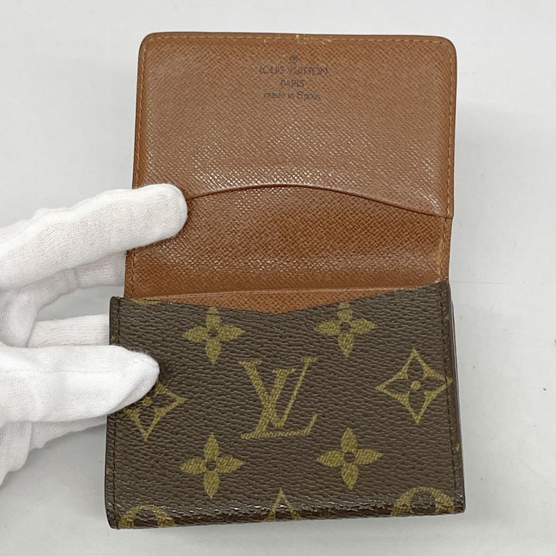 Louis Vuitton Business Card Holder Monogram Enveloppe Carte De Visite M62920