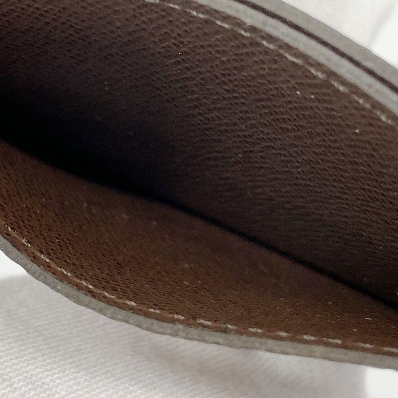 Louis Vuitton Card Case Damier Porte Carthusanple N61722 Ebène Men Women Unisex