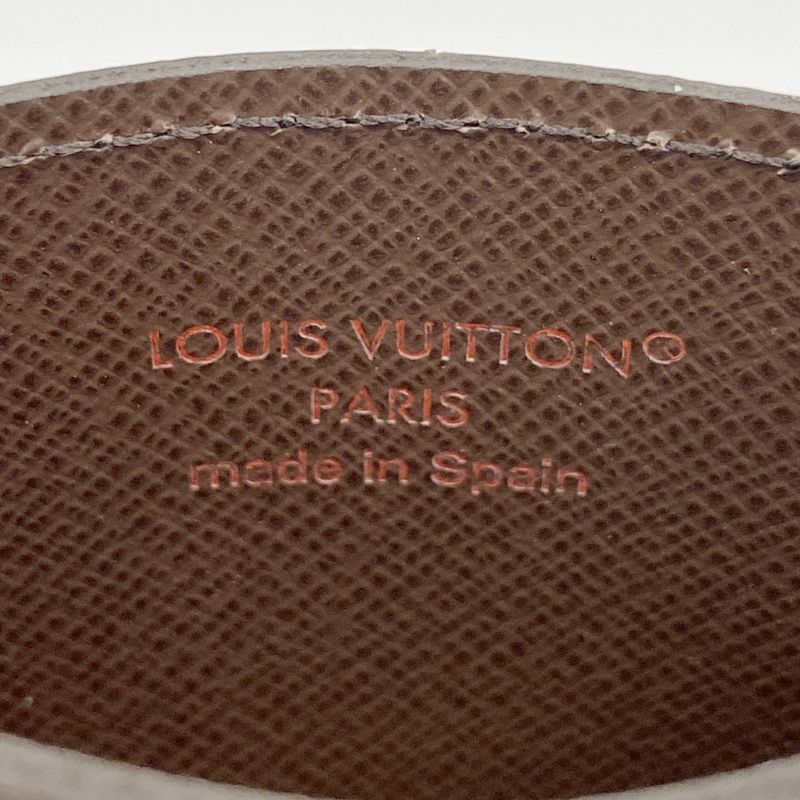 Louis Vuitton Card Case Damier Porte Carthusanple N61722 Ebène Men Women Unisex