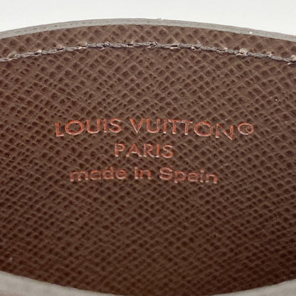 Louis Vuitton Card Case Damier Porte Carthusanple N61722 Ebène Men Women Unisex