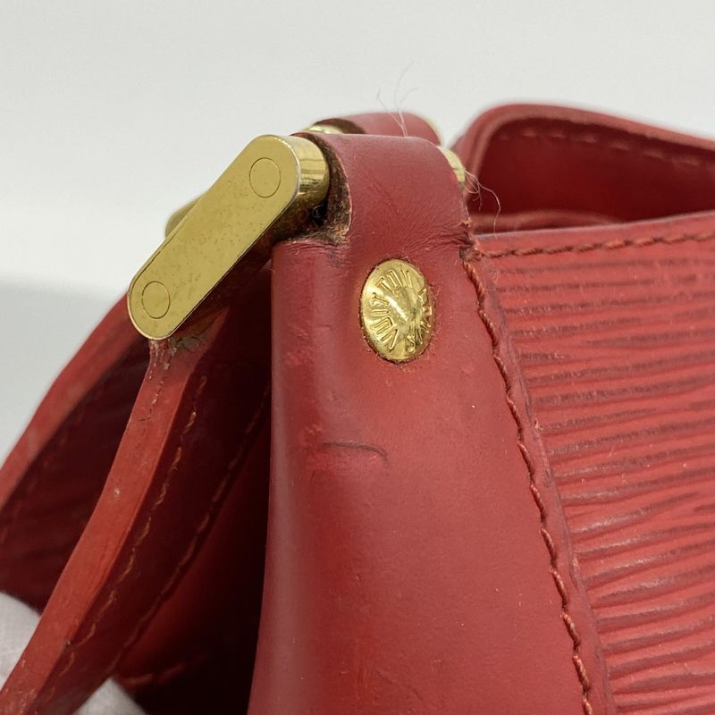 Louis Vuitton Epi Mandara Shoulder Bag M5889e Rouge Women's