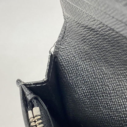 Louis Vuitton Damier Graphite Portefeuille Blazer N62665 Black Men's Long Wallet