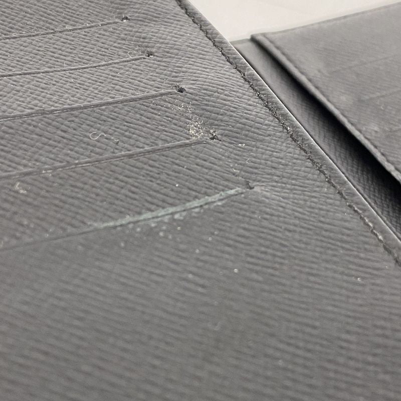 Louis Vuitton Damier Graphite Portefeuille Blazer N62665 Black Men's Long Wallet