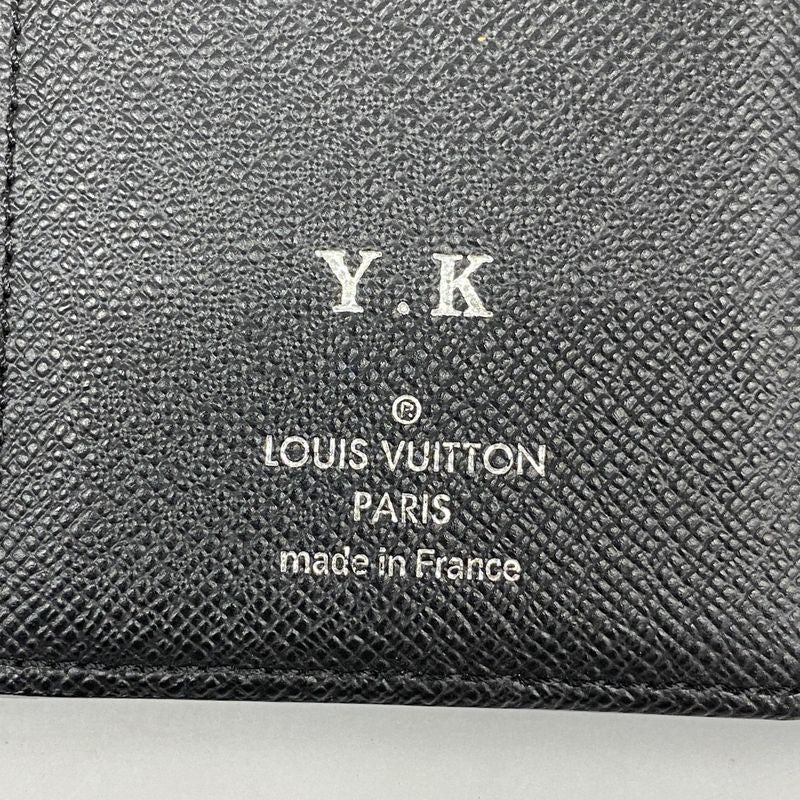 Louis Vuitton Damier Graphite Portefeuille Blazer N62665 Black Men's Long Wallet