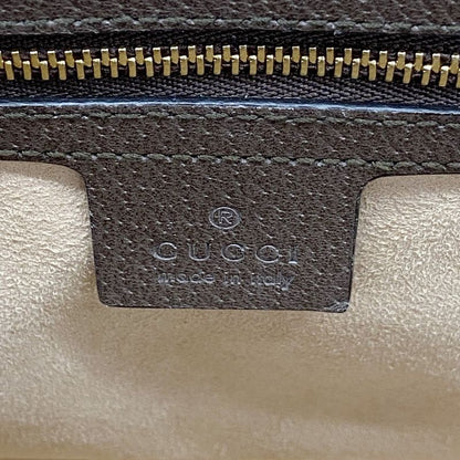 Gucci Tote Bag Ophidia 524537 PVC Brown Gold Hardware 2way Bag Women's