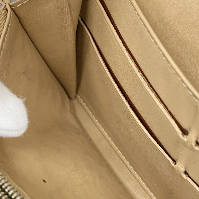 Louis Vuitton Vernis Pochette Porte Monet Cles Di M91380 Noisette Women's Long