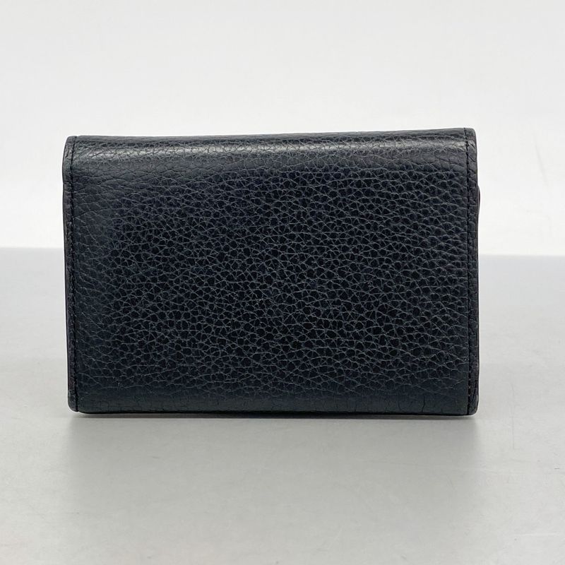 Louis Vuitton Trifold Wallet Portefeuille Capucines Compact M62157 Noir/hot Pin
