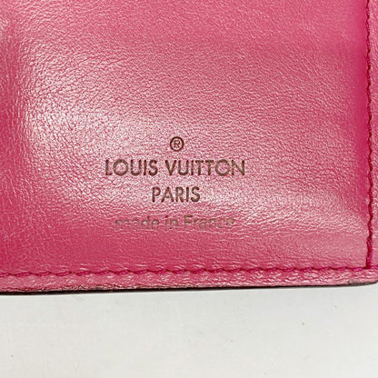 Louis Vuitton Trifold Wallet Portefeuille Capucines Compact M62157 Noir/hot Pin