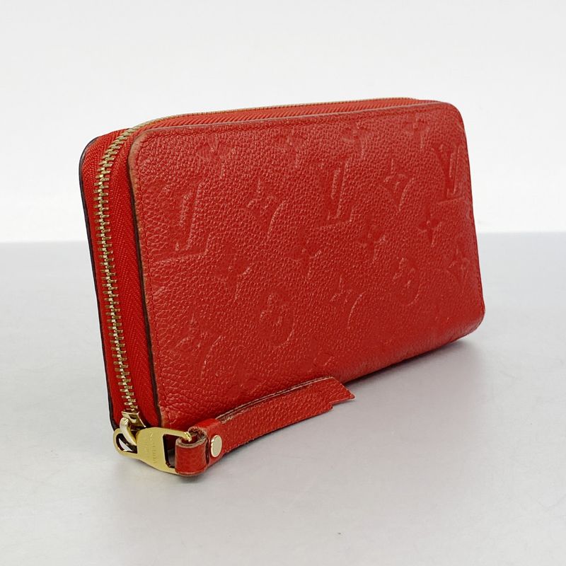 Louis Vuitton Long Wallet Monogram/empreinte Zippy Wallet M60737 Threes Men