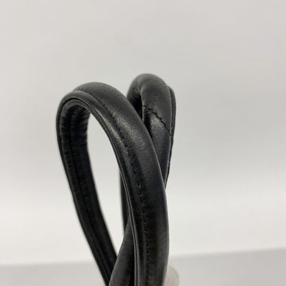 Chanel Shoulder Bag Matelasse Lambskin Black Gold Hardware Women