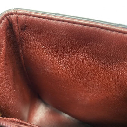 Chanel Shoulder Bag Matelasse Lambskin Black Gold Hardware Women