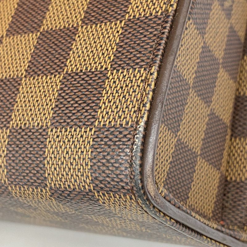 Louis Vuitton Damier Tribeca Carré Shoulder Bag N51161 Ebène Women's