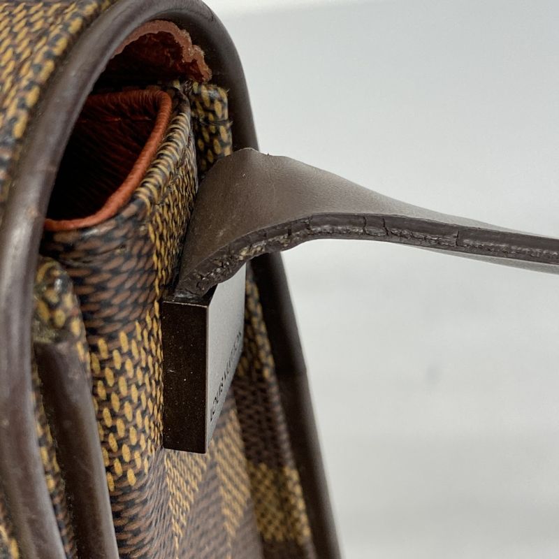 Louis Vuitton Damier Tribeca Carré Shoulder Bag N51161 Ebène Women's