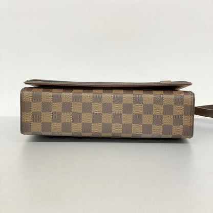 Louis Vuitton Damier Tribeca Carré Shoulder Bag N51161 Ebène Women's