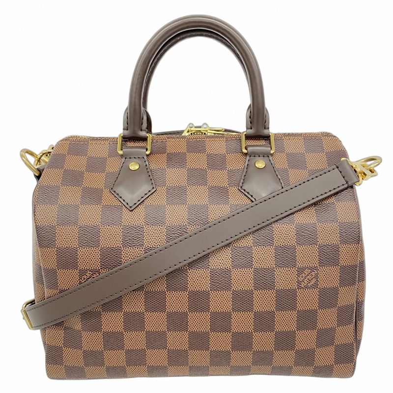 Louis Vuitton Handbag Damier Speedy Bandoliere 25 N40575 Ebène 2-way Bag Women