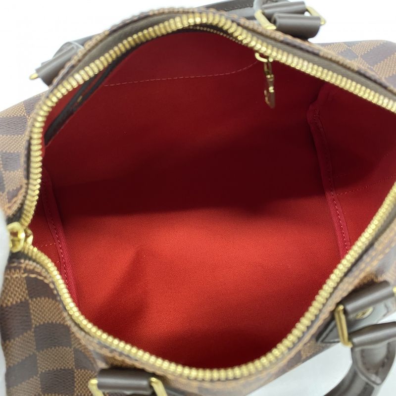 Louis Vuitton Handbag Damier Speedy Bandoliere 25 N40575 Ebène 2-way Bag Women