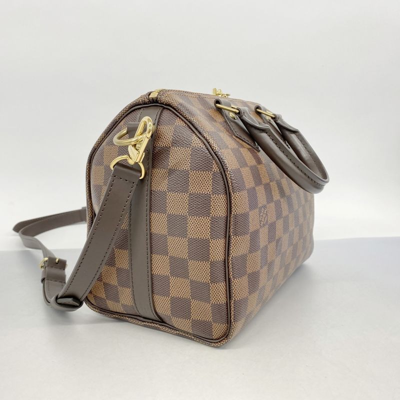 Louis Vuitton Handbag Damier Speedy Bandoliere 25 N40575 Ebène 2-way Bag Women