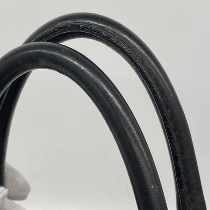 Gucci Business Bag GG Imprime 201480 PVC Black Silver Hardware Men's