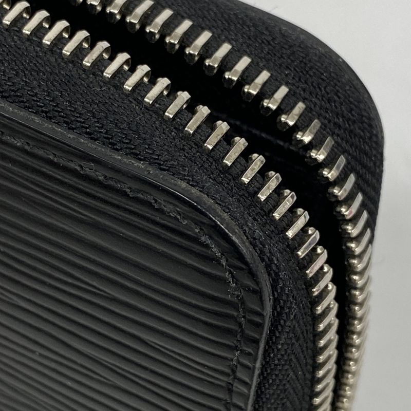 Louis Vuitton Epi Zippy Wallet M60072 Noir Black Men Women Unisex