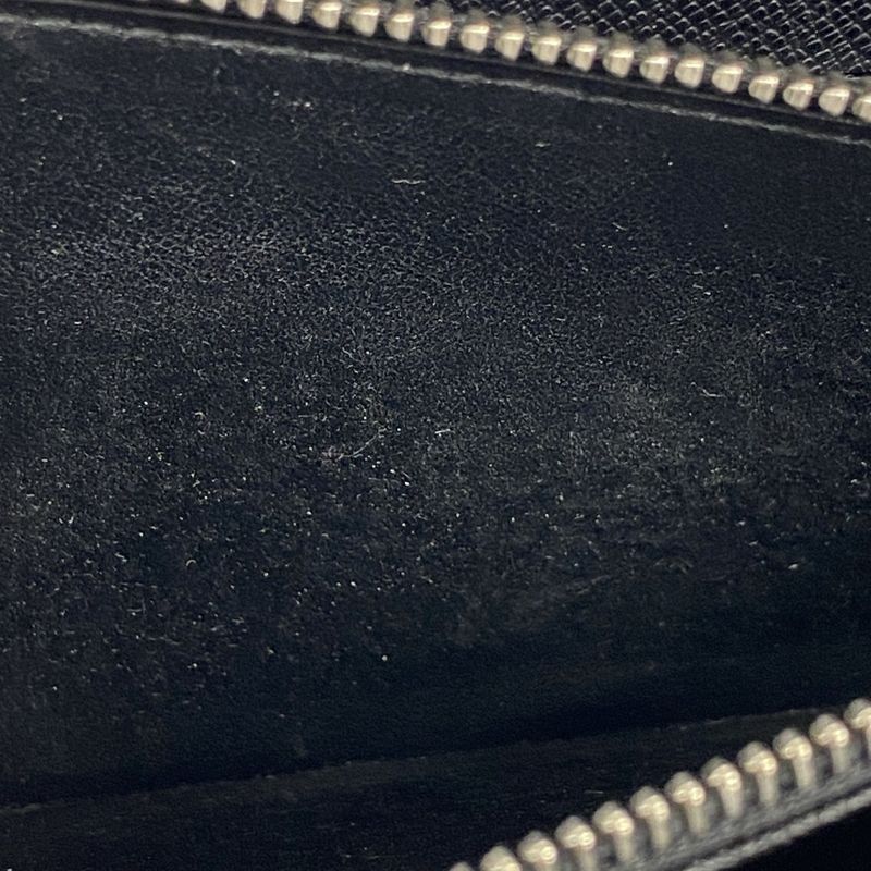 Louis Vuitton Epi Zippy Wallet M60072 Noir Black Men Women Unisex