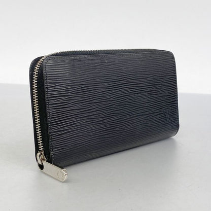 Louis Vuitton Epi Zippy Wallet M60072 Noir Black Men Women Unisex