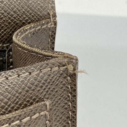 Louis Vuitton Clutch Bag Taiga Bellaire M32598 Grizzly Men's