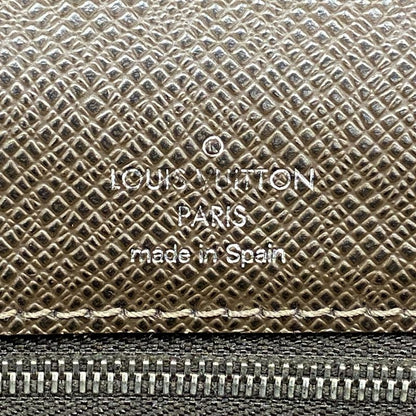 Louis Vuitton Clutch Bag Taiga Bellaire M32598 Grizzly Men's