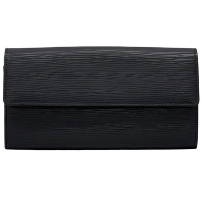 Louis Vuitton Wallet Epi Women Men Branded Long Wallet Epi Leather Portefeuille