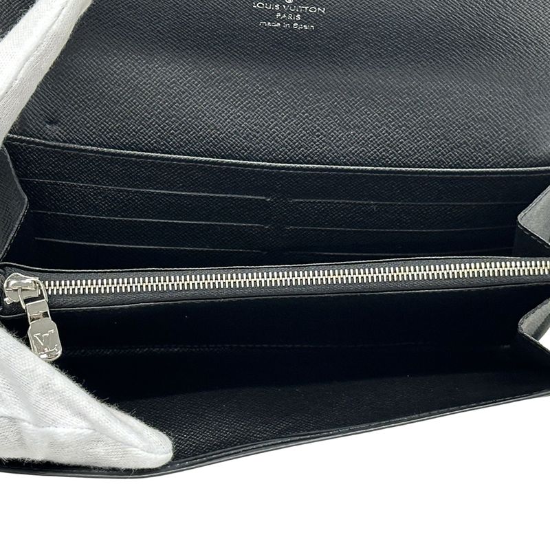 Louis Vuitton Wallet Epi Women Men Branded Long Wallet Epi Leather Portefeuille