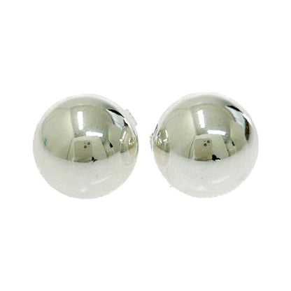Tiffany & Co Silver Hardware Ball Earrings 4.7g 925 Engraved 501685 Earrings