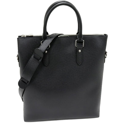 Louis Vuitton Hand Tote Shoulder Bag Taiga Noir Black Anton Tote Handbag 2WAY