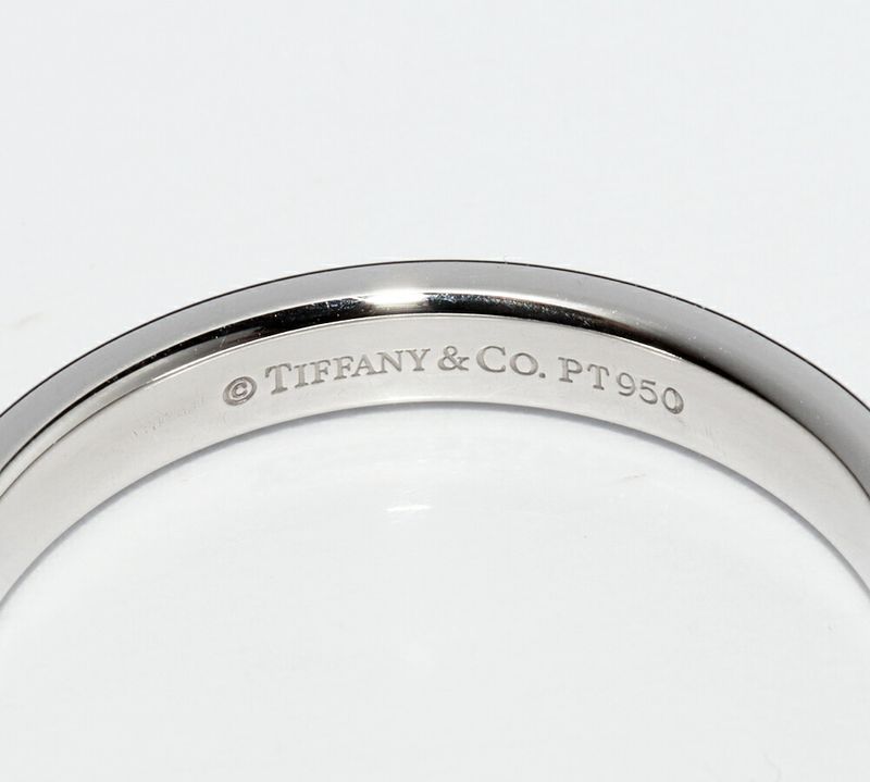 Tiffany & Co Ring Pt950 1837 Narrow Ring Width 3mm (012in)