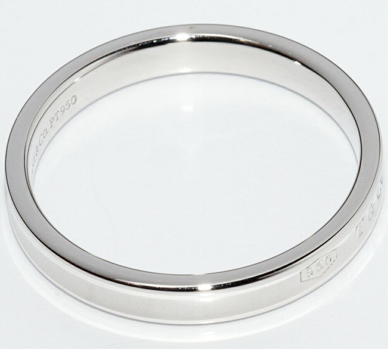 Tiffany & Co Ring Pt950 1837 Narrow Ring Width 3mm (012in)