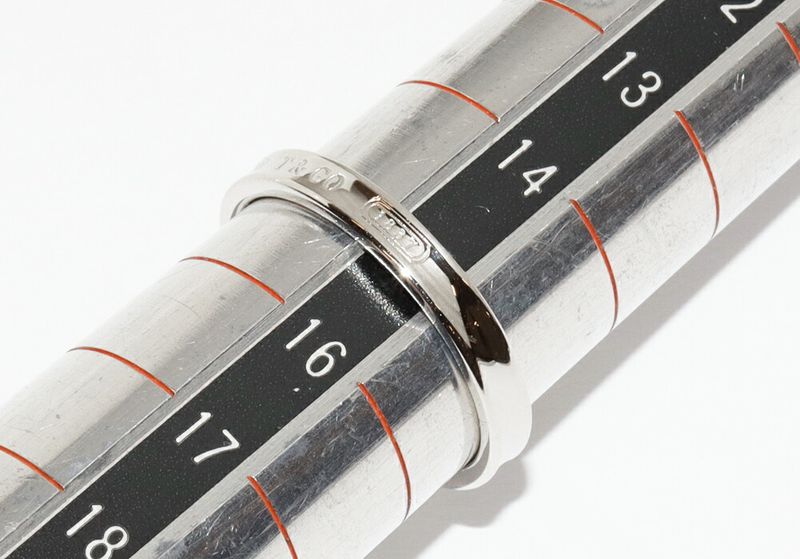Tiffany & Co Ring Pt950 1837 Narrow Ring Width 3mm (012in)