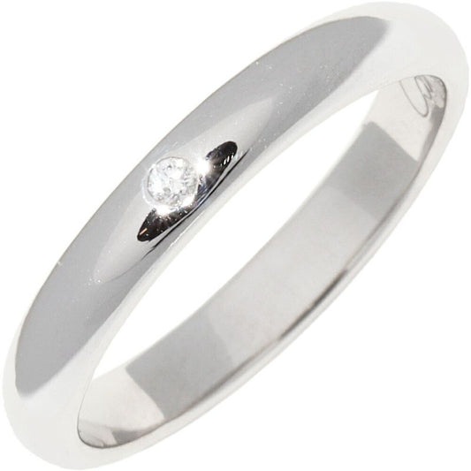 Cartier Ring Pt950 Diamond 1P Classic Wedding Ring 1895 Wedding Ring Width 26mm