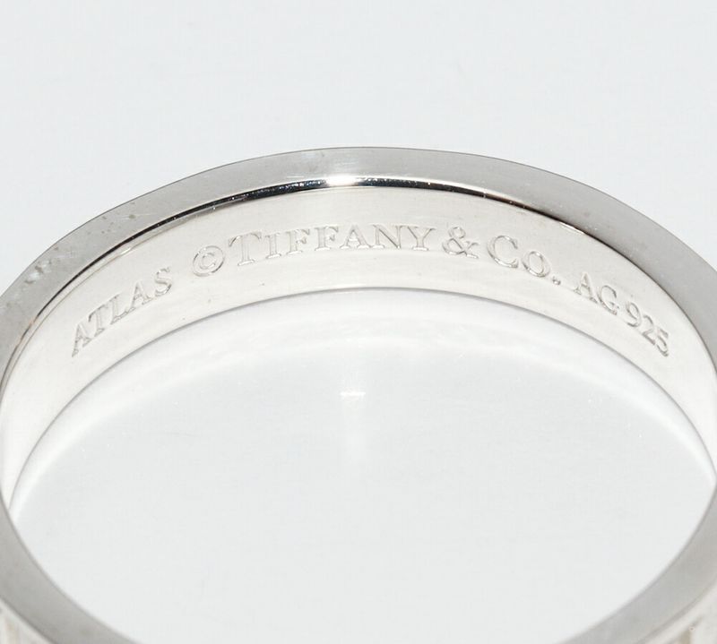 Tiffany & Co Ring SV Atlas Narrow Ring Width 4mm (016in)