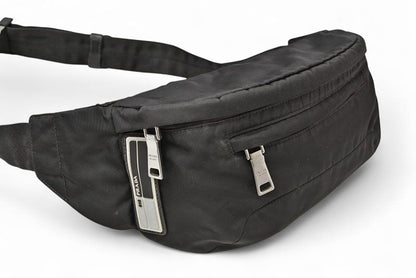 Prada Waist Bag Waist Pouch Body Bag Prada Nylon NERO Black 2vl008 Men Ladies