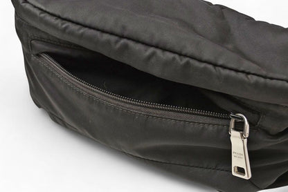 Prada Waist Bag Waist Pouch Body Bag Prada Nylon NERO Black 2vl008 Men Ladies