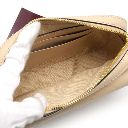 Gucci Chain Shoulder Bag 781554 Beige GG Leather