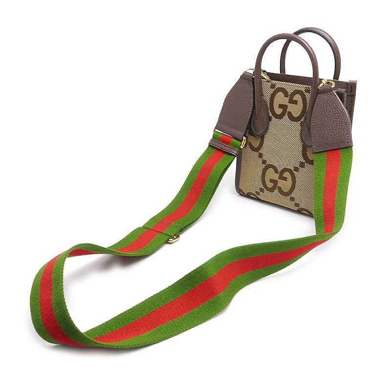 Gucci Jumbo GG Mini Tote Bag 699406 2WAY Crossbody Available